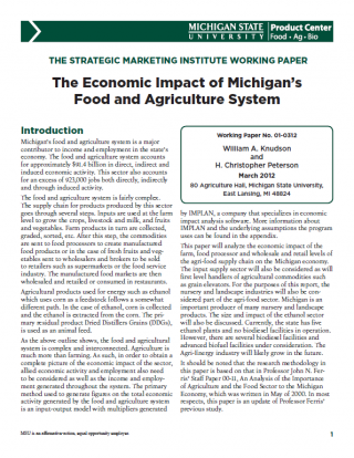Research Documents of Michigan